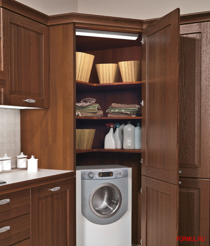 Кухня Vismap Cucine Amica Frassino Tinto Noce